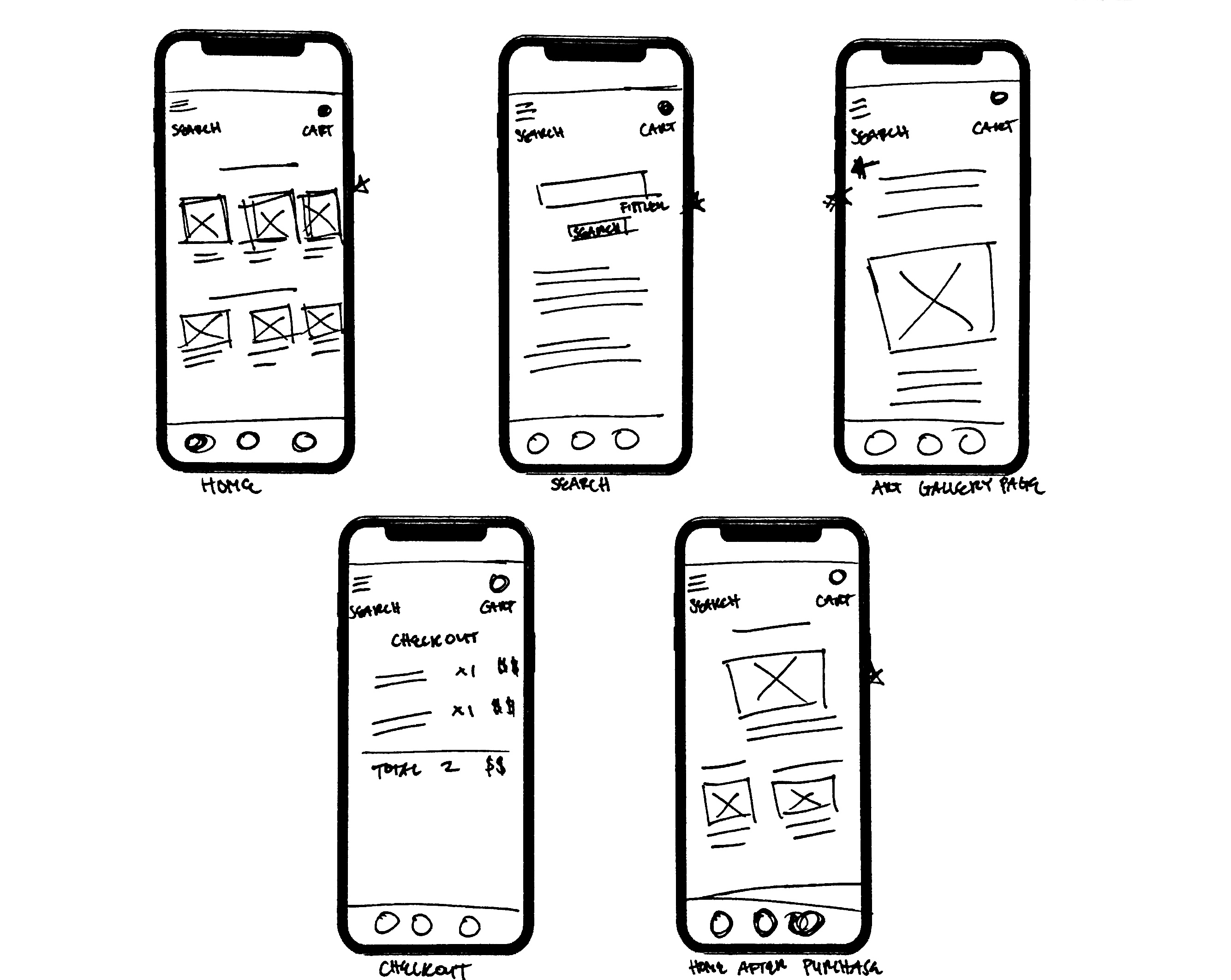 +canvas paper wireframes
